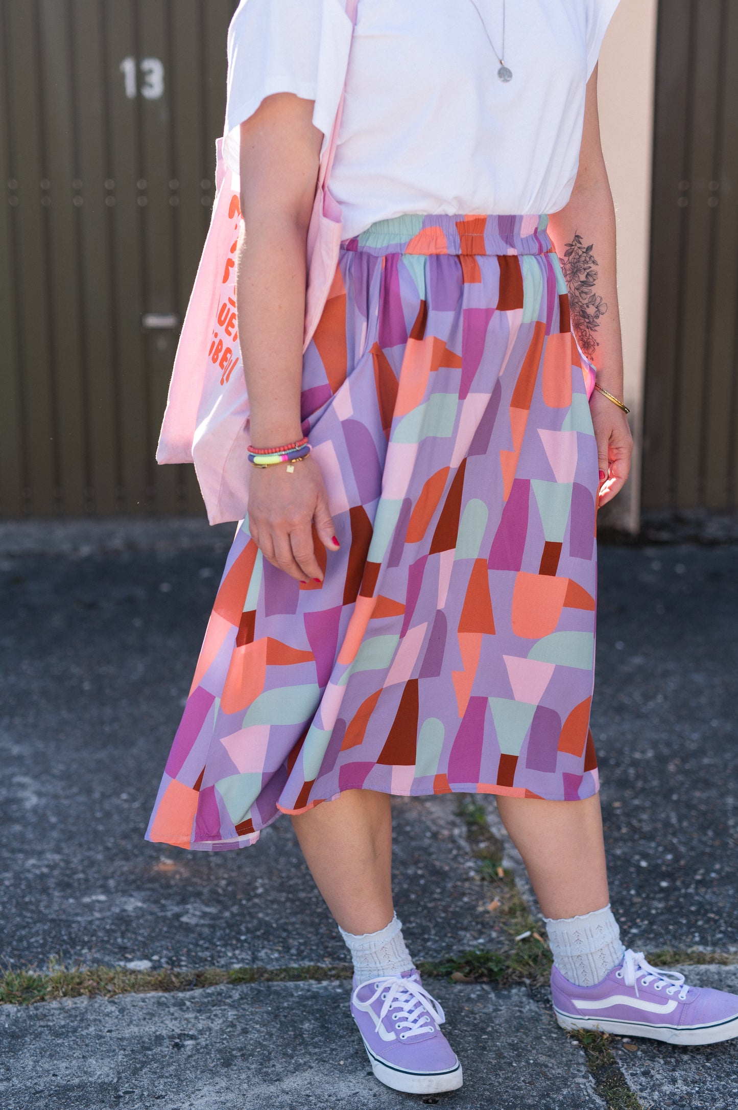 Statement-Rock in Midilänge | Lässig & fair handmade