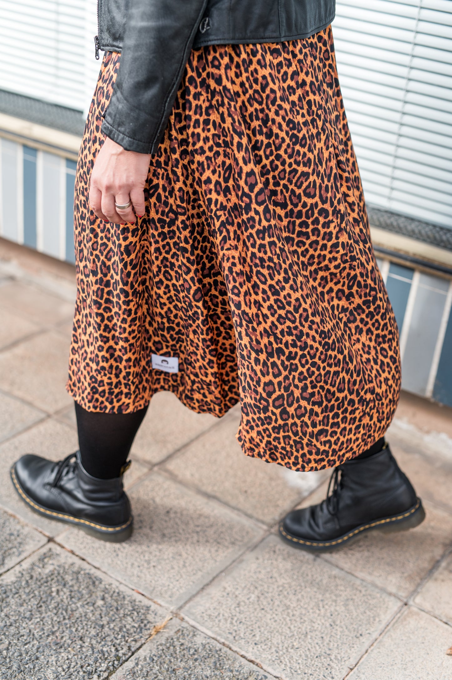 Leo Rock | Midi Rock aus Ecovero Viskose