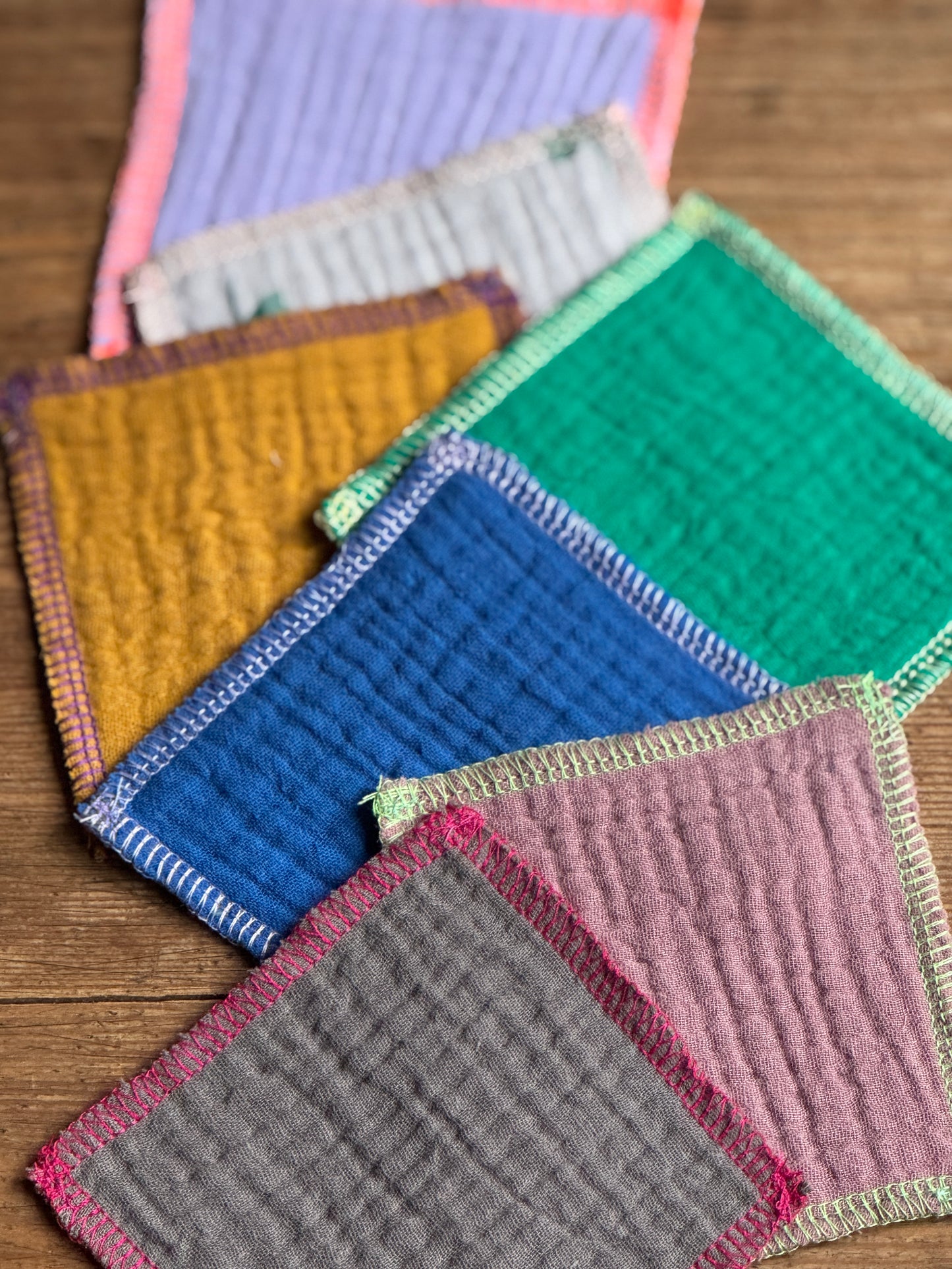 Abschminkpads aus Bio-Musselin | Nachhaltig & Zero Waste l SET 2