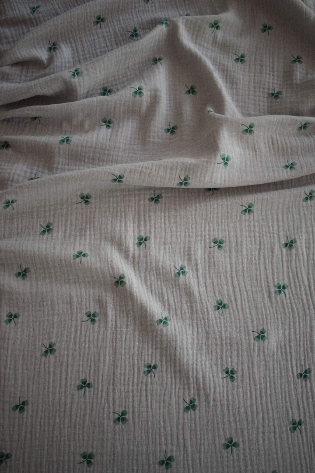 Tischdecke ROSALIE Musselin Klee