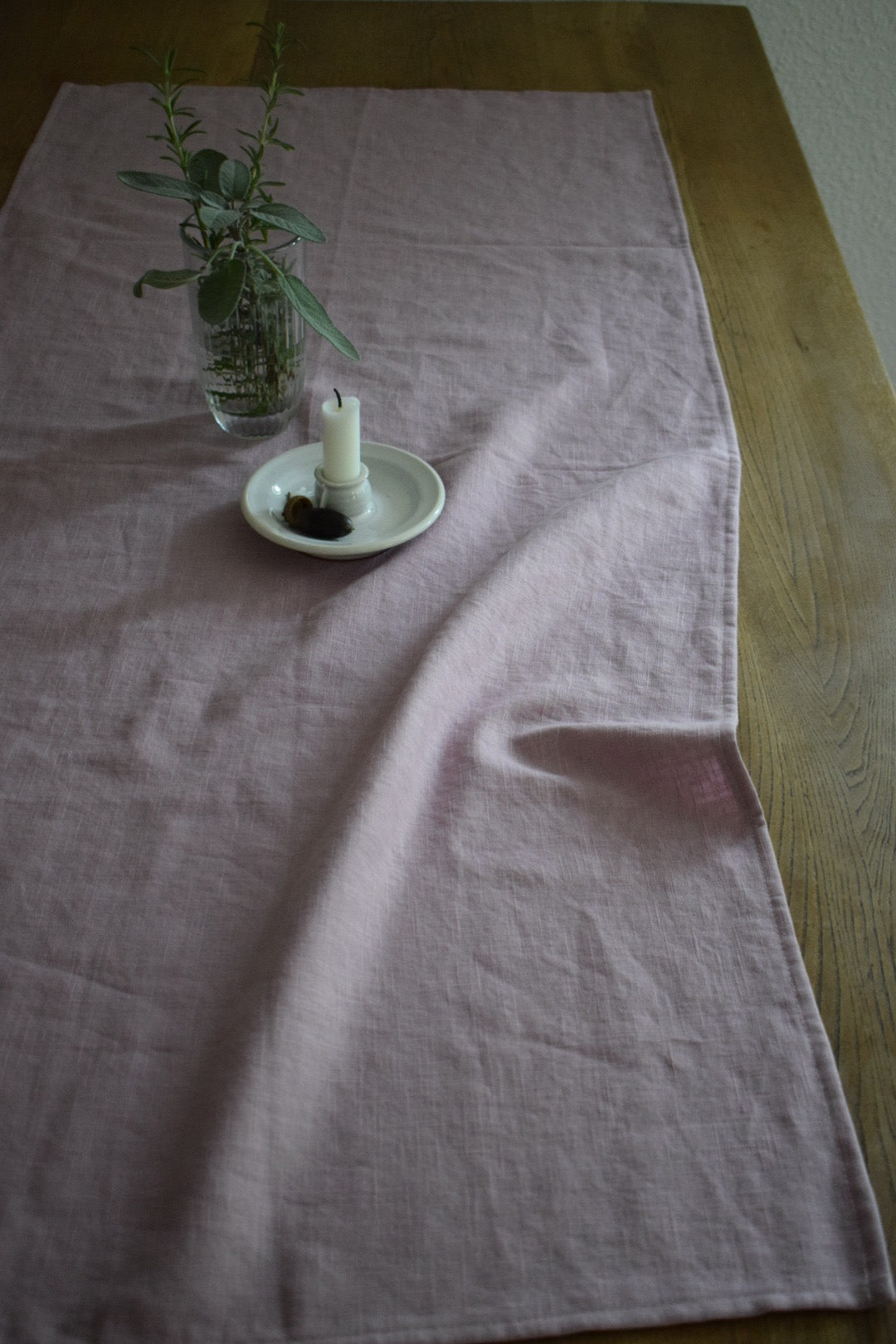 Tischläufer „Knitterliebe“ | Leinen, wie es sein soll