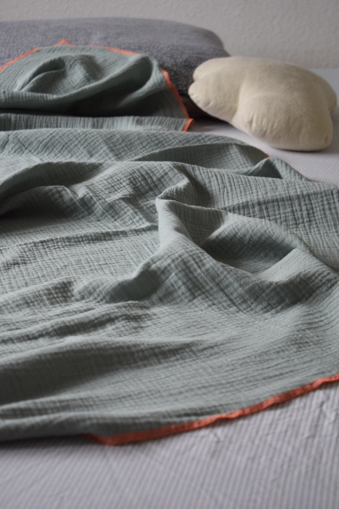 Leichte Musselindecke Bio-Baumwolle | Sommer Must-Have