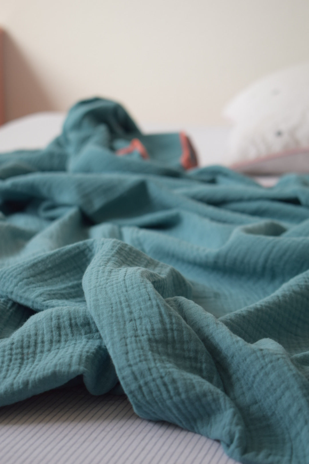Leichte Musselindecke Bio-Baumwolle | Sommer Must-Have