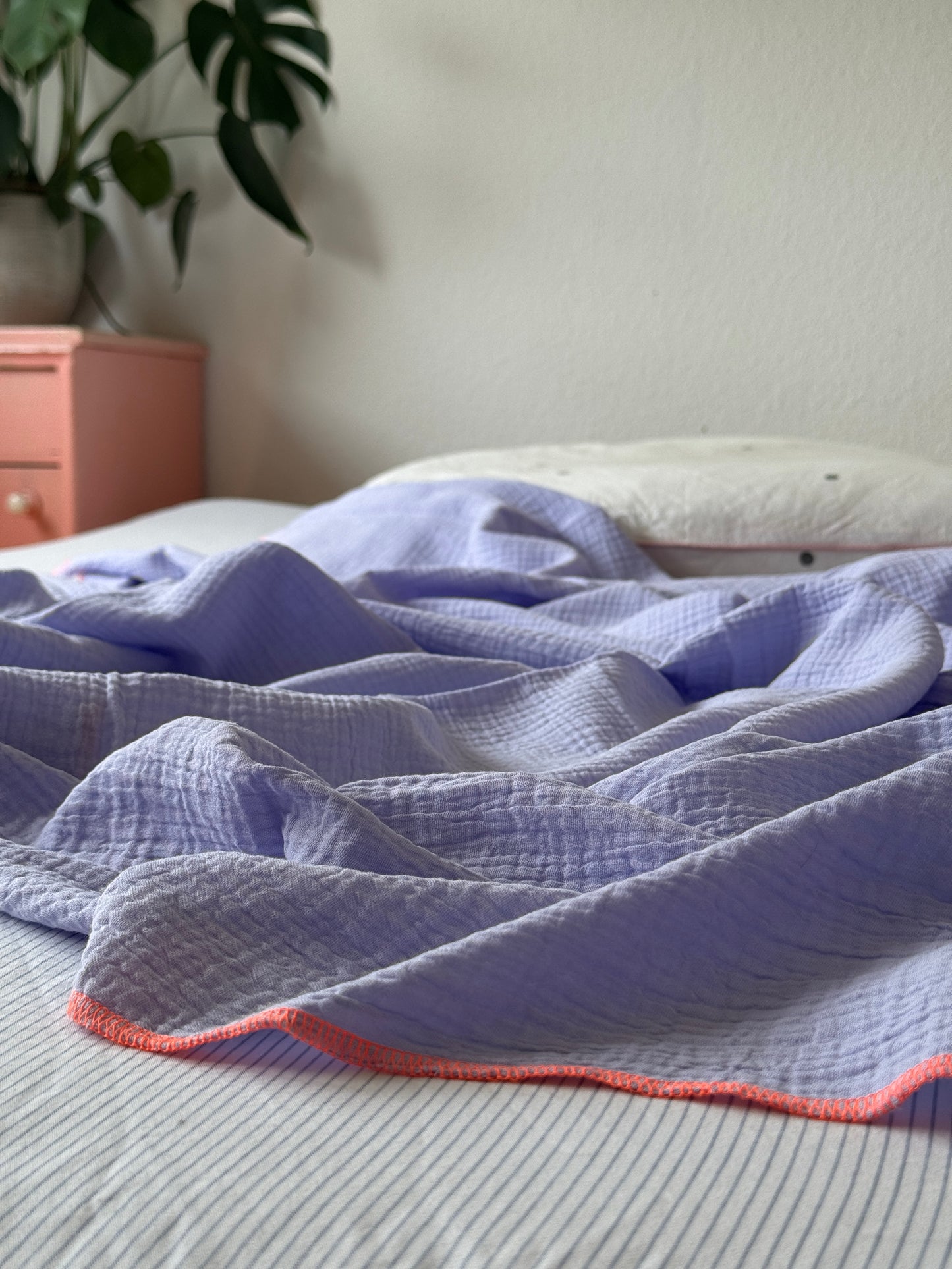 Leichte Musselindecke Bio-Baumwolle | Sommer Must-Have