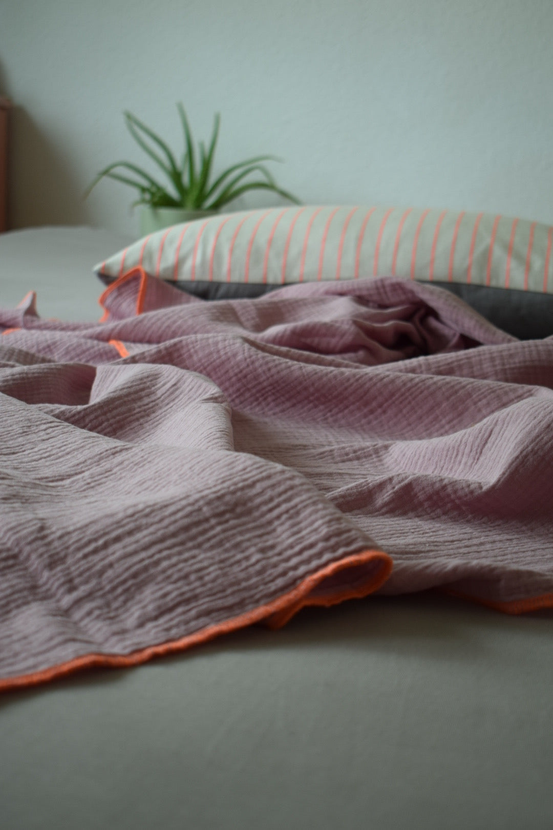 Leichte Musselindecke Bio-Baumwolle | Sommer Must-Have
