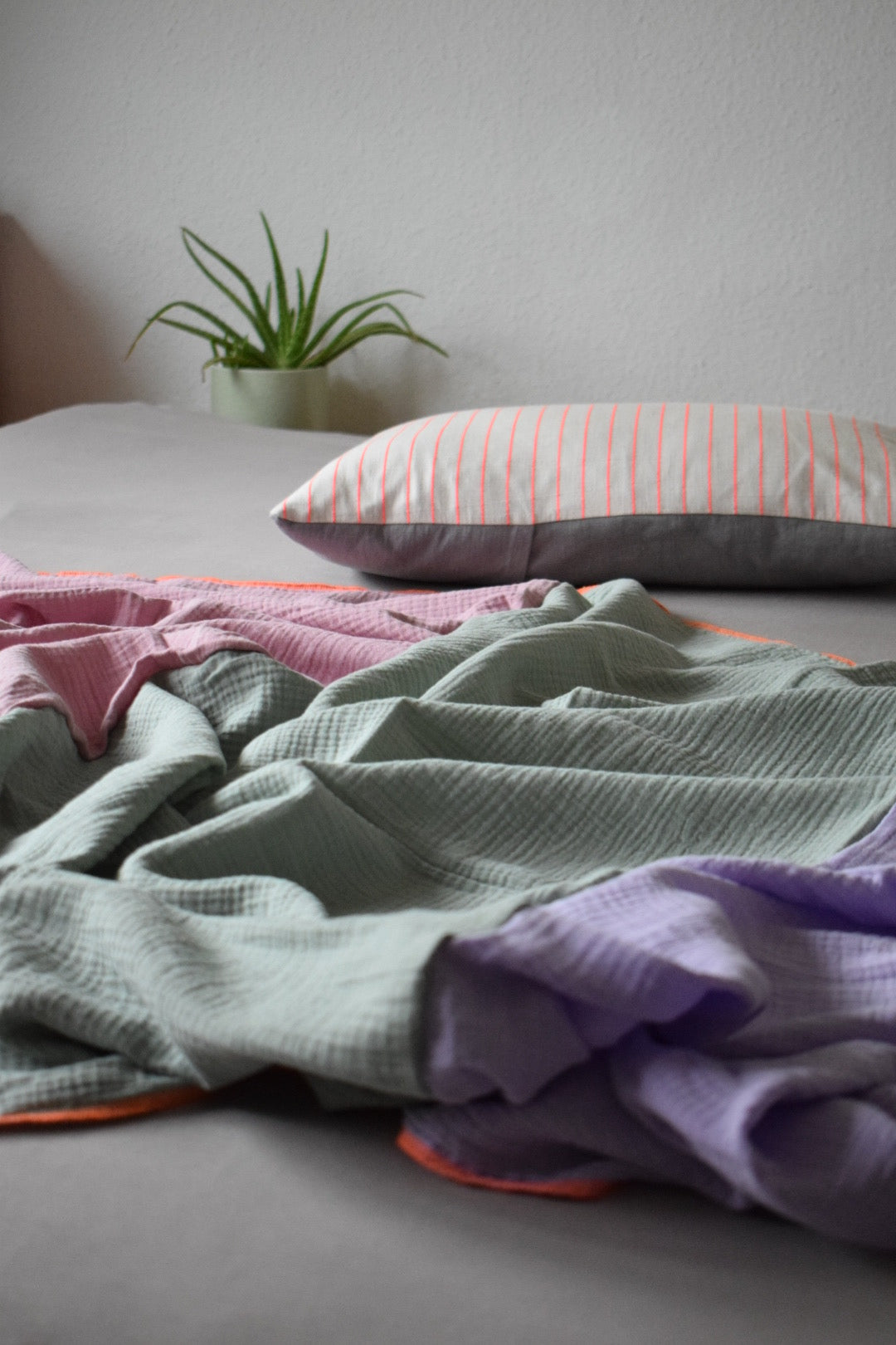 Leichte Musselindecke Bio-Baumwolle | Sommer Must-Have