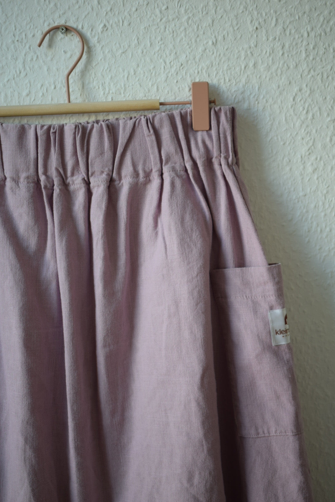 Leinenrock LOTTE | Natürlich. Lässig. Limitierte Edition | rosa