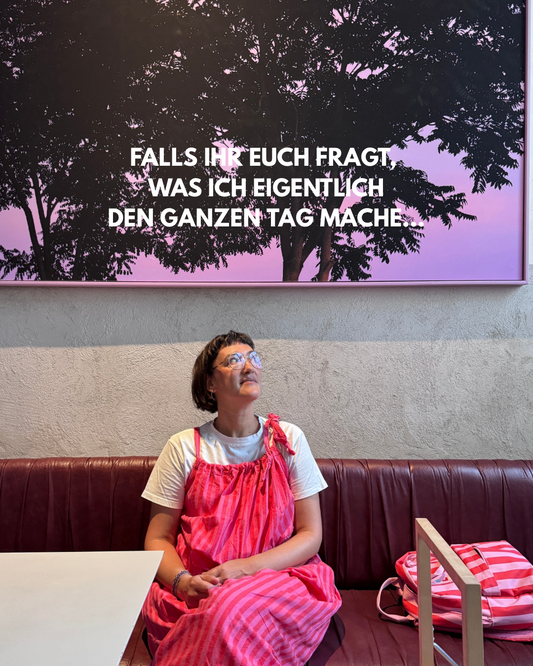 FreitagsFäden Teil 22: Falls ihr euch fragt, was ich eigentlich den ganzen Tag mache …