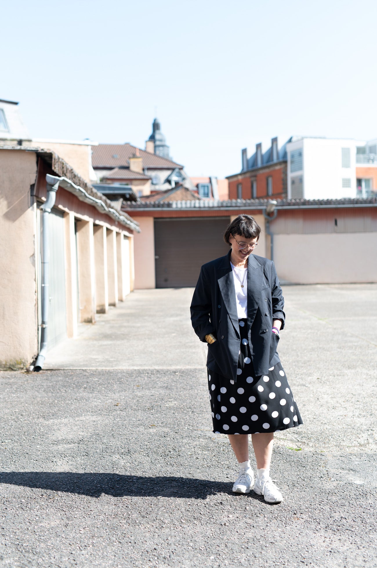 HEDDA Rock | Polka Dots Schwarz
