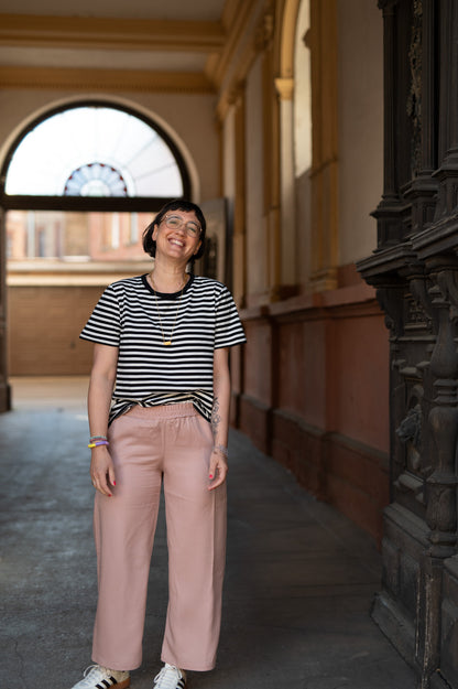 Die Lieblingshose 🖤 TENCEL™ Twill | rosé