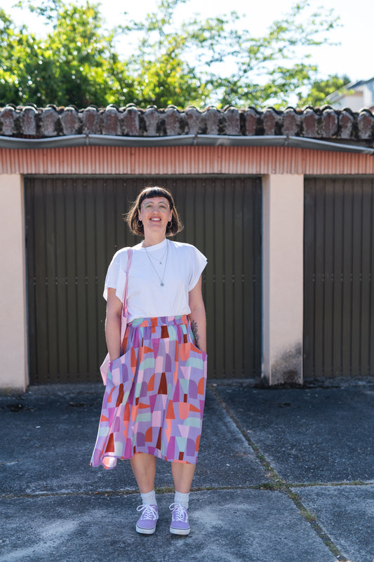 Statement-Rock in Midilänge | Lässig & fair handmade