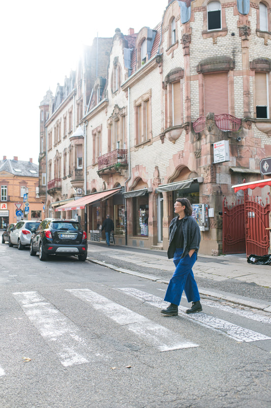 Cordhose | bequem, lässig & sowas von alltagstauglich | kobaltblau
