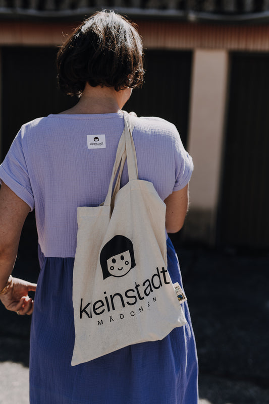 Kleinstadtmädchen Jutebeutel – Support in Style