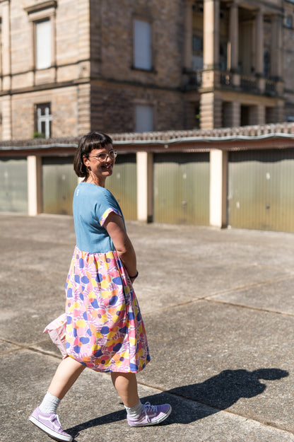 Kleid „THE EASY ONE“ – TENCEL™ & Viskose-Leinen, Midi-Länge, fair & mit Taschen