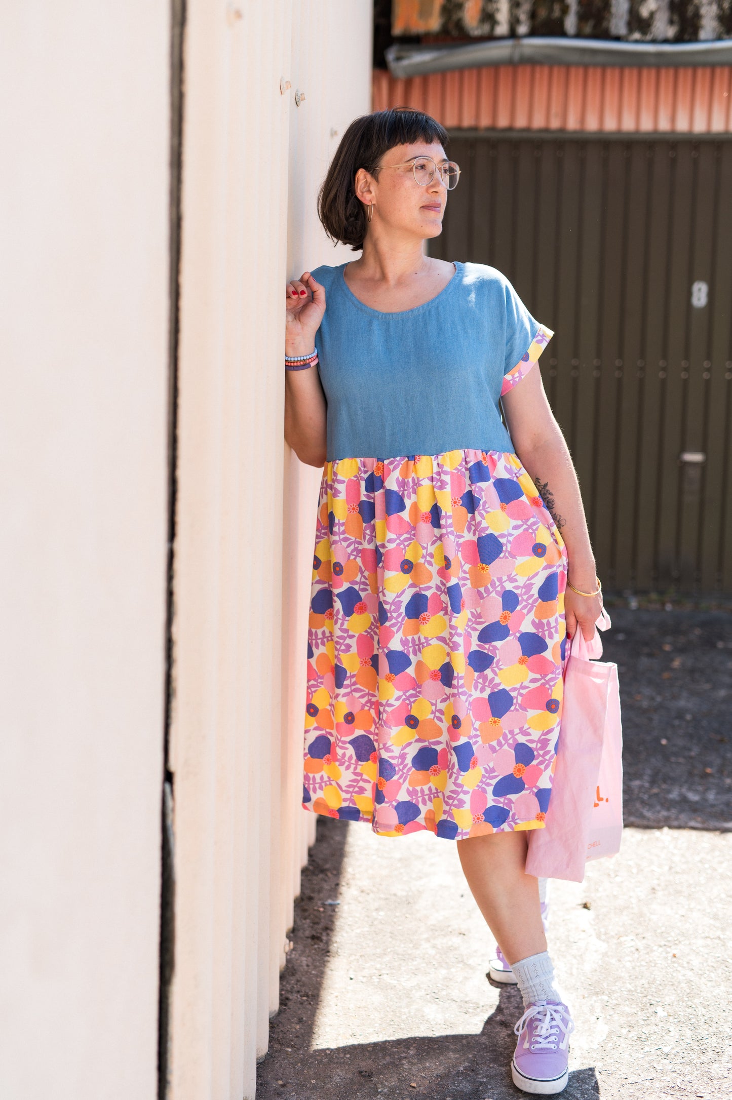 Kleid „THE EASY ONE“ – TENCEL™ & Viskose-Leinen, Midi-Länge, fair & mit Taschen