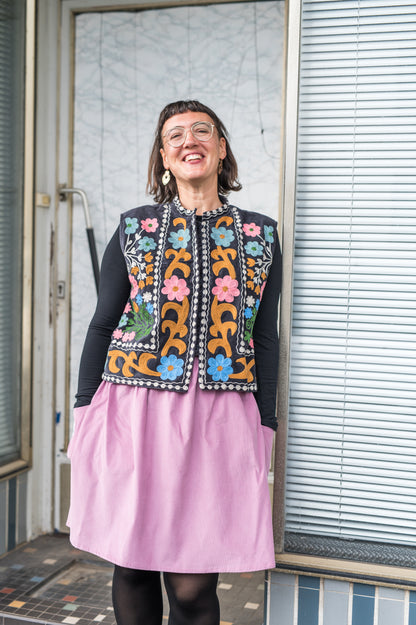 Cordrock LOTTE | kein ChiChi, nur Taschen, cozy & handmade | rosa