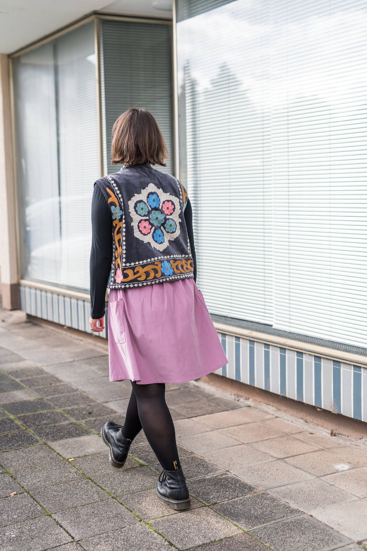 Cordrock LOTTE | kein ChiChi, nur Taschen, cozy & handmade | rosa