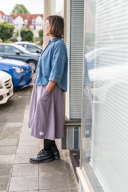 Rock HEDDA - Flanell*Love | Midi, cozy & sowas von alltagstauglich