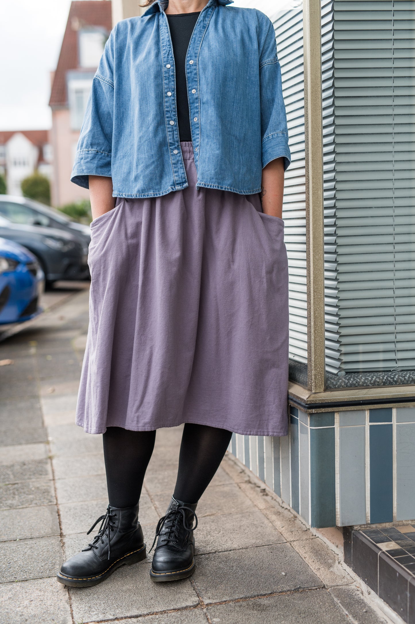 Rock HEDDA - Flanell*Love | Midi, cozy & sowas von alltagstauglich