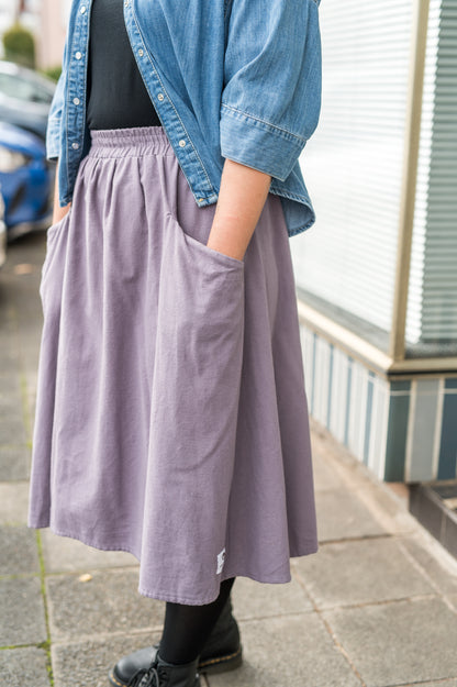 Rock HEDDA - Flanell*Love | Midi, cozy & sowas von alltagstauglich