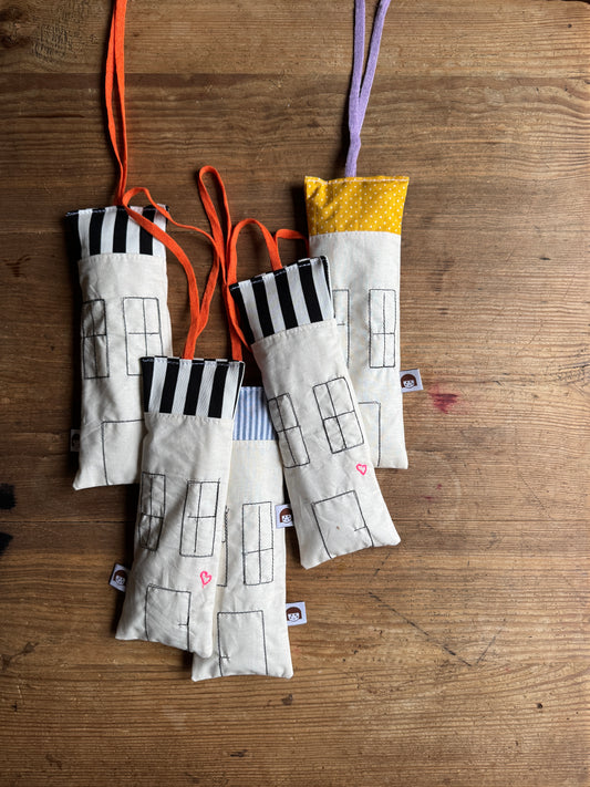 Augenkissen „Happy Homes“ | Leinsamen & Lavendel