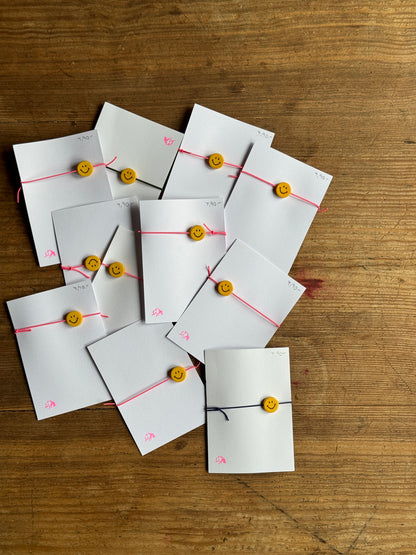 Smile on | Dein gute Laune Armband mit Smiley