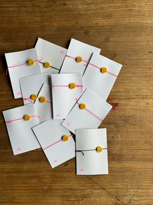 Smile on | Dein gute Laune Armband mit Smiley