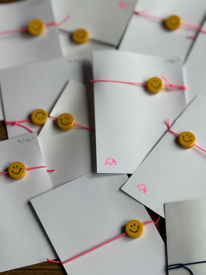 Smile on | Dein gute Laune Armband mit Smiley