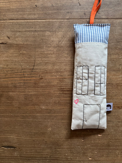 Augenkissen „Happy Homes“ | Leinsamen & Lavendel