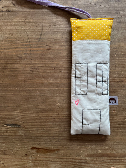 Augenkissen „Happy Homes“ | Leinsamen & Lavendel