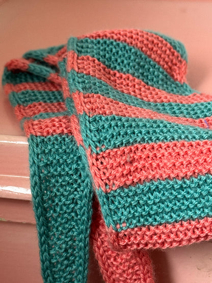 Kleiner Schal, große Liebe | handgestrickt | Streifen