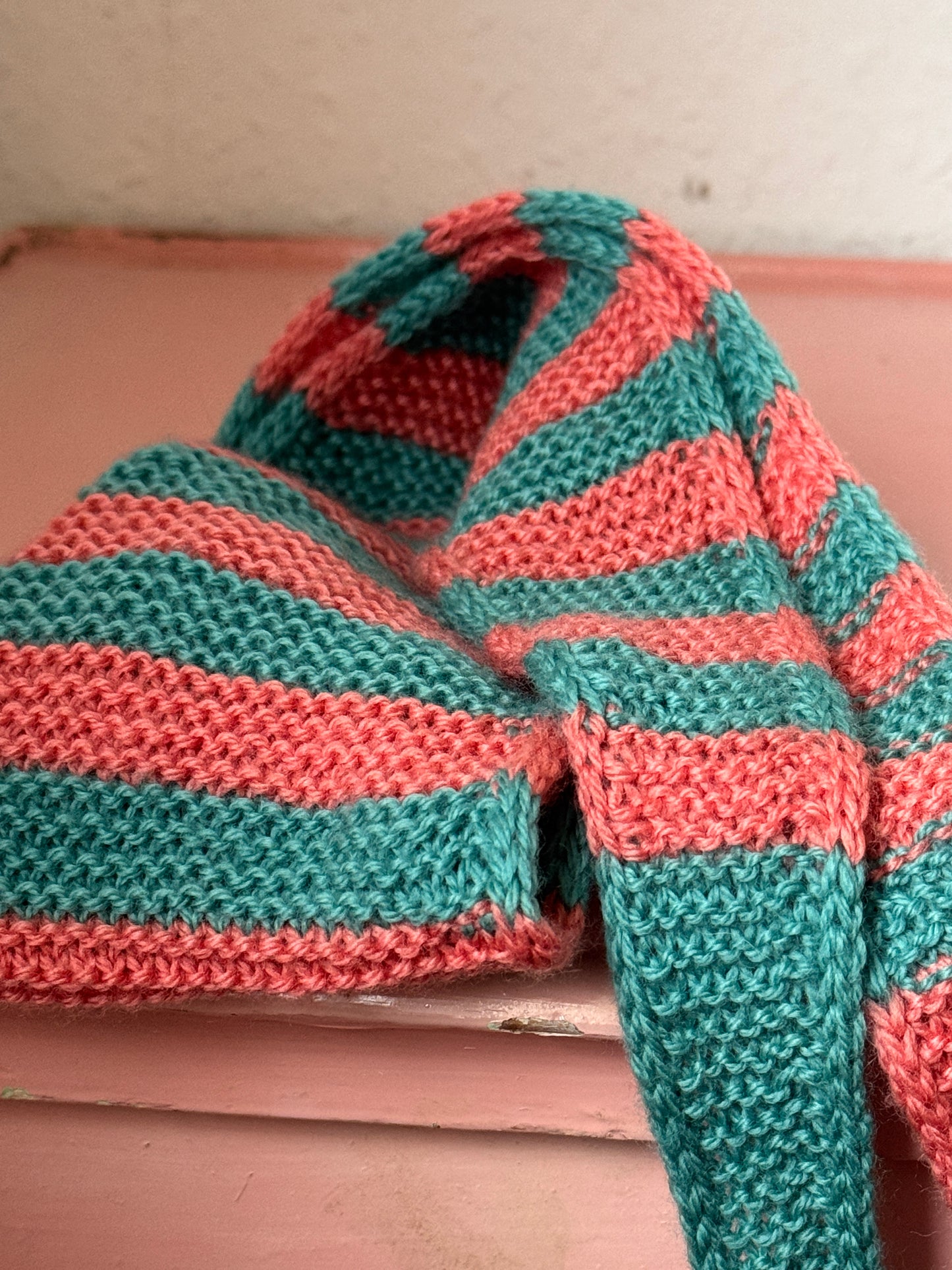 Kleiner Schal, große Liebe | handgestrickt | Streifen