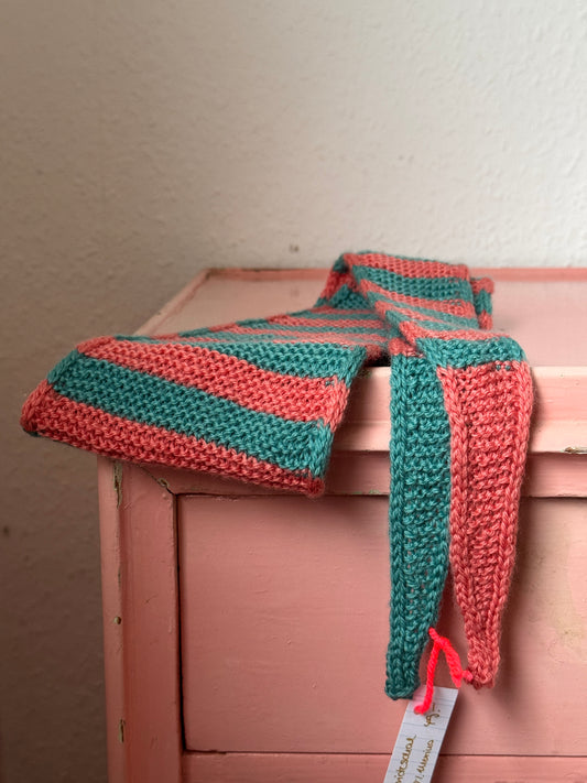 Kleiner Schal, große Liebe | handgestrickt | Streifen