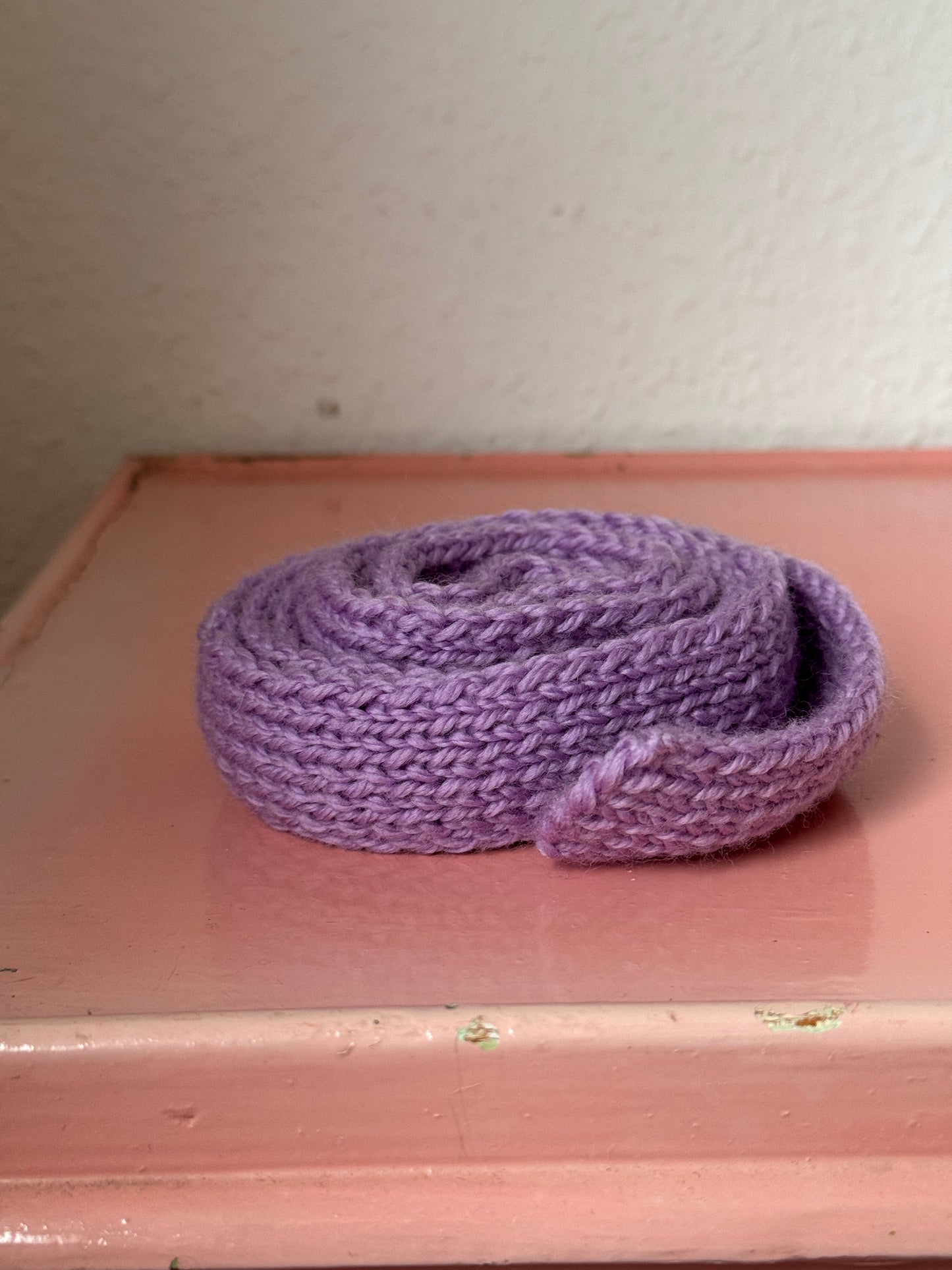 Gestrickter Schleifen-Schal aus Merinowolle 🎀 handgestrickt & limitiert