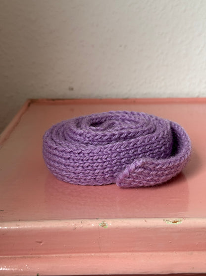 Gestrickter Schleifen-Schal aus Merinowolle 🎀 handgestrickt & limitiert