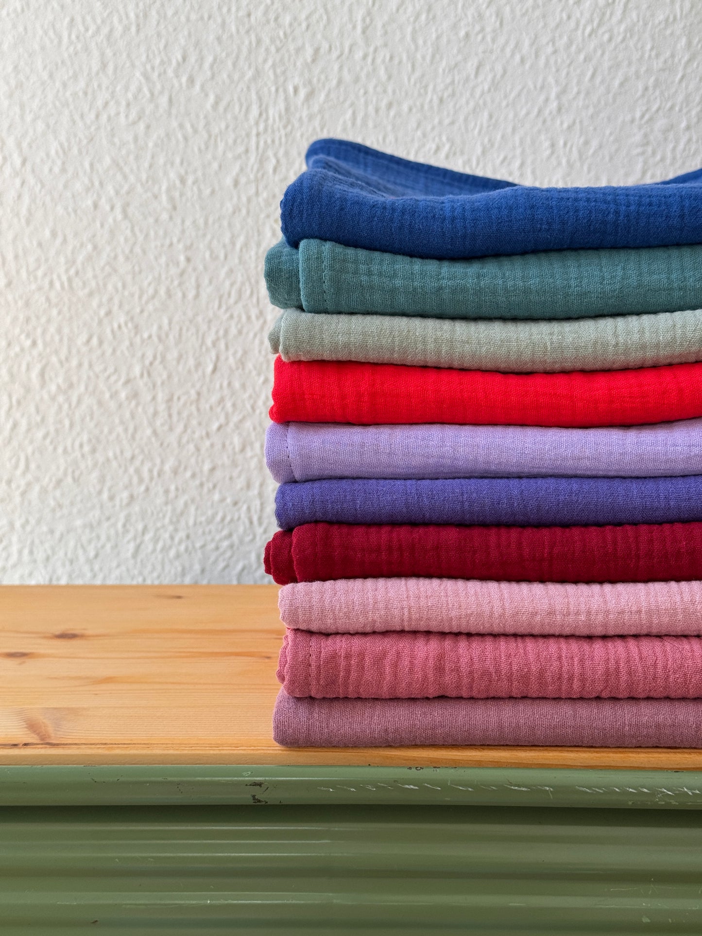 Musselinschal MINI (1 x 1 m) | dein neuer Lieblingsschal im Kleinformat