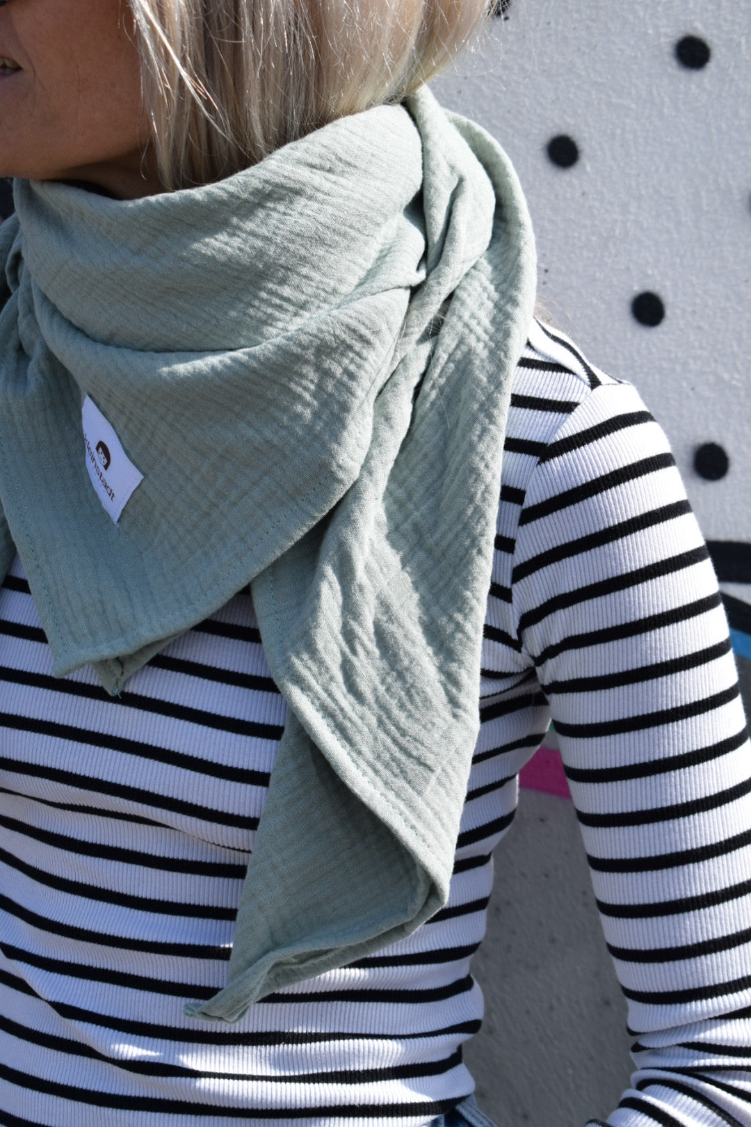 Musselinschal MINI (1 x 1 m) | dein neuer Lieblingsschal im Kleinformat