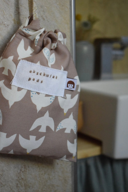 Abschminkpads aus Bio-Musselin | Nachhaltig & Zero Waste l  SET 2