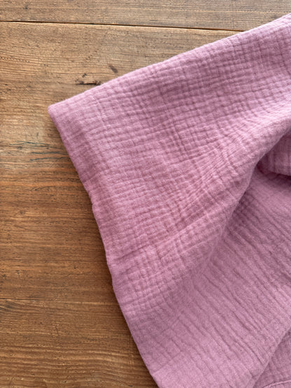 Küchenhandtuch aus Musselin | mauve & salbei | saugstark, weich & bügelfrei