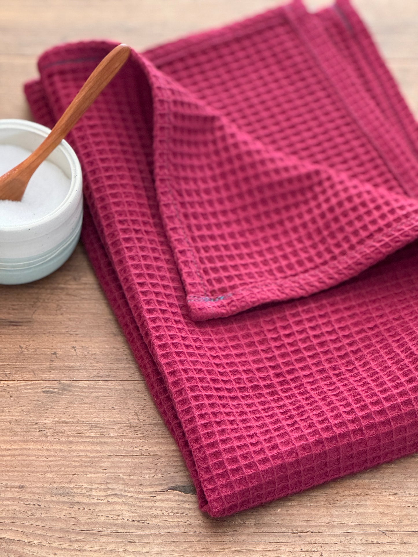 Küchenhandtuch aus Waffelpiqué | Handmade & stylisch