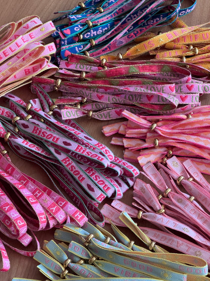 Lieblingsbänder | Handgemachte Stoffarmbänder & Festivalbänder