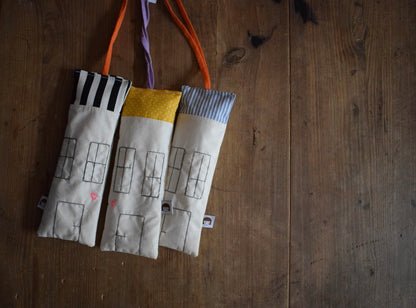 Augenkissen „Happy Homes“ | Leinsamen & Lavendel