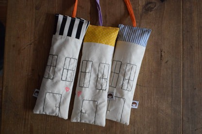 Augenkissen „Happy Homes“ | Leinsamen & Lavendel