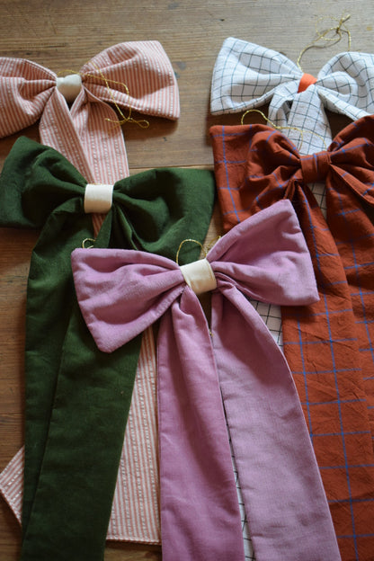 Bow. Boom. Beautiful. | Handgenähte Deko-Schleife